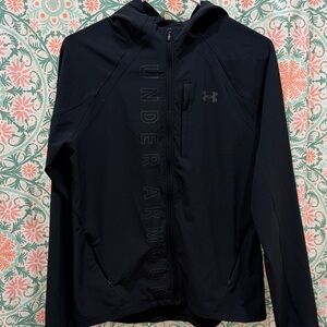 Under Armour Women's Outrun the Storm Hooded Jacket. Size small